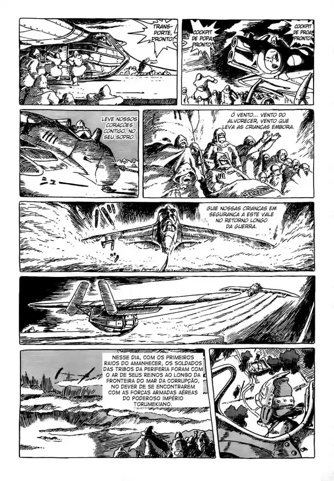Read Kaze no Tani no Nausicaä (PT) Manga Online