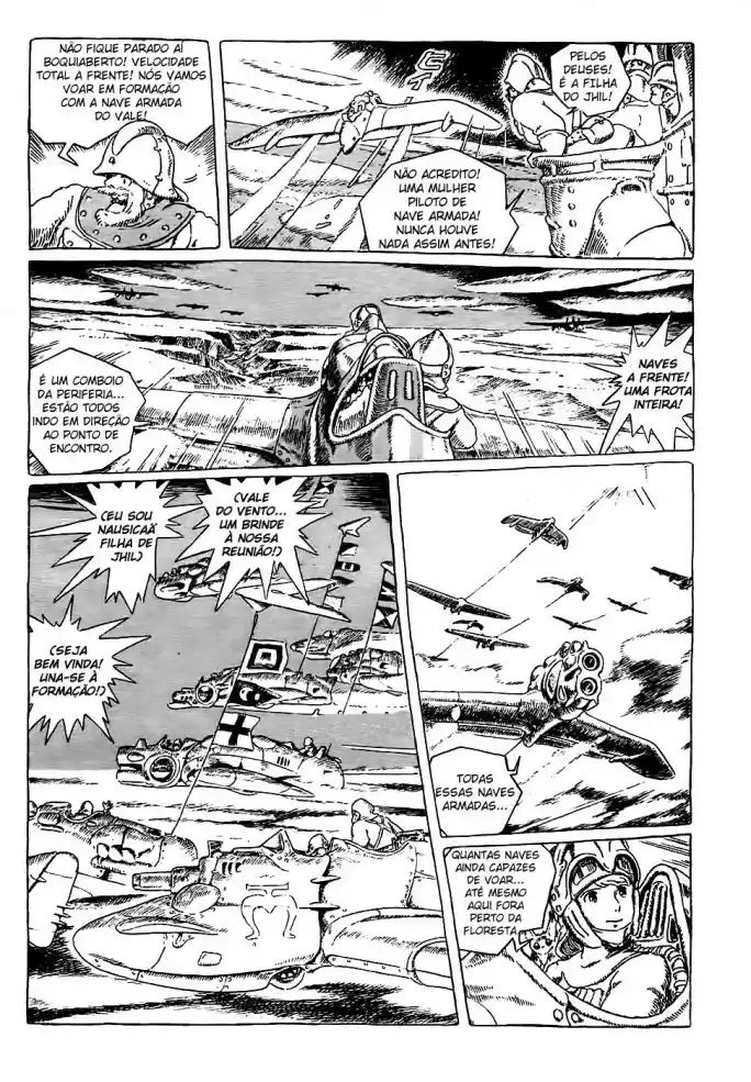 Read Kaze no Tani no Nausicaä (PT) Manga Online