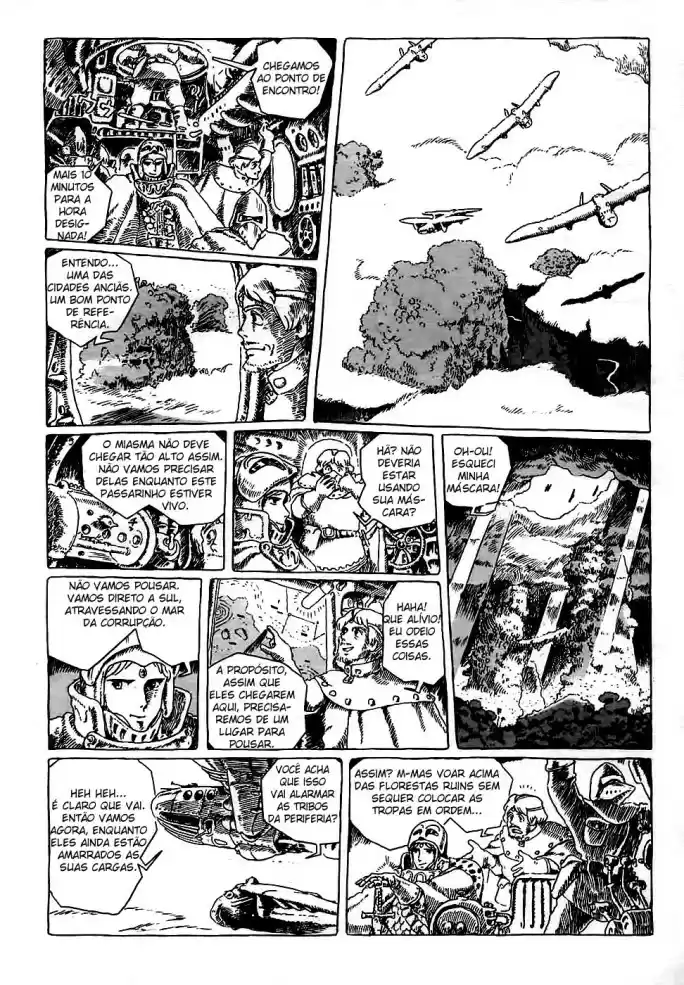 Read Kaze no Tani no Nausicaä (PT) Manga Online