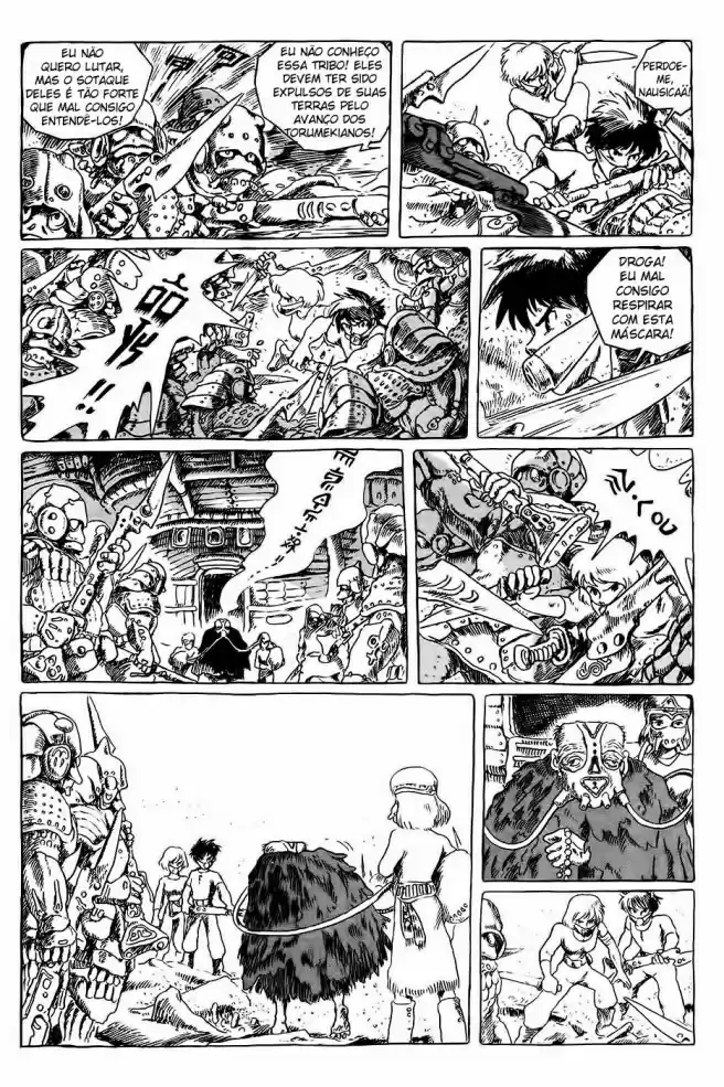 Read Kaze no Tani no Nausicaä (PT) Manga Online