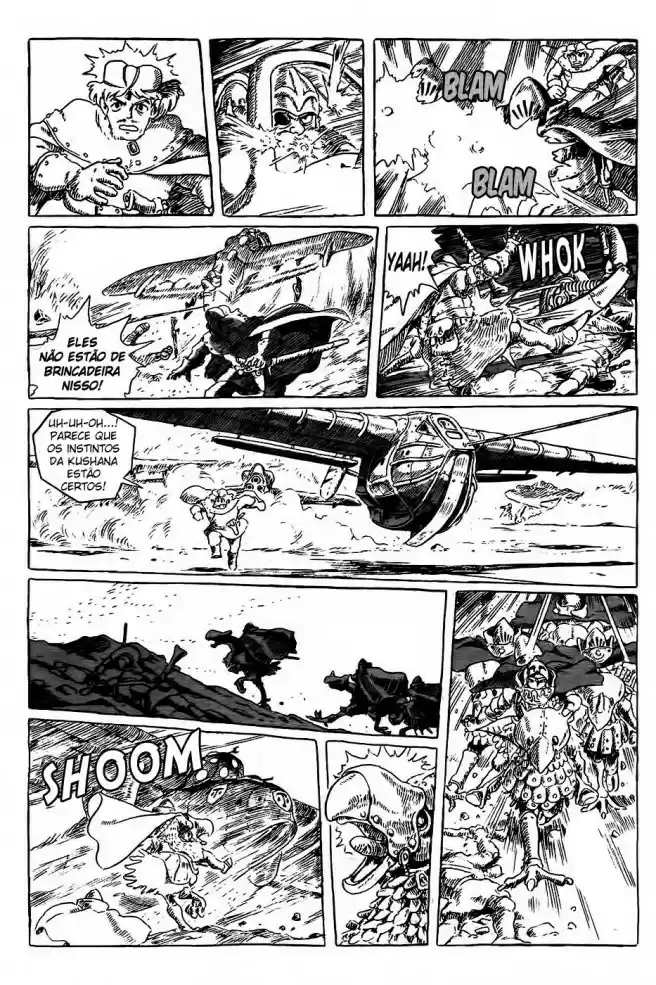Read Kaze no Tani no Nausicaä (PT) Manga Online