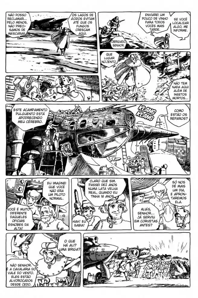 Read Kaze no Tani no Nausicaä (PT) Manga Online