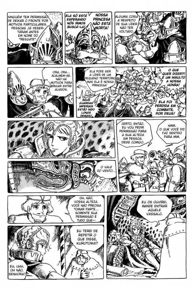 Read Kaze no Tani no Nausicaä (PT) Manga Online