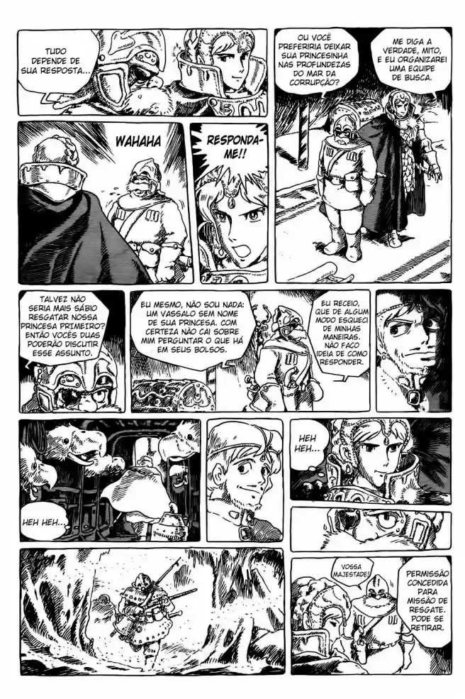 Read Kaze no Tani no Nausicaä (PT) Manga Online