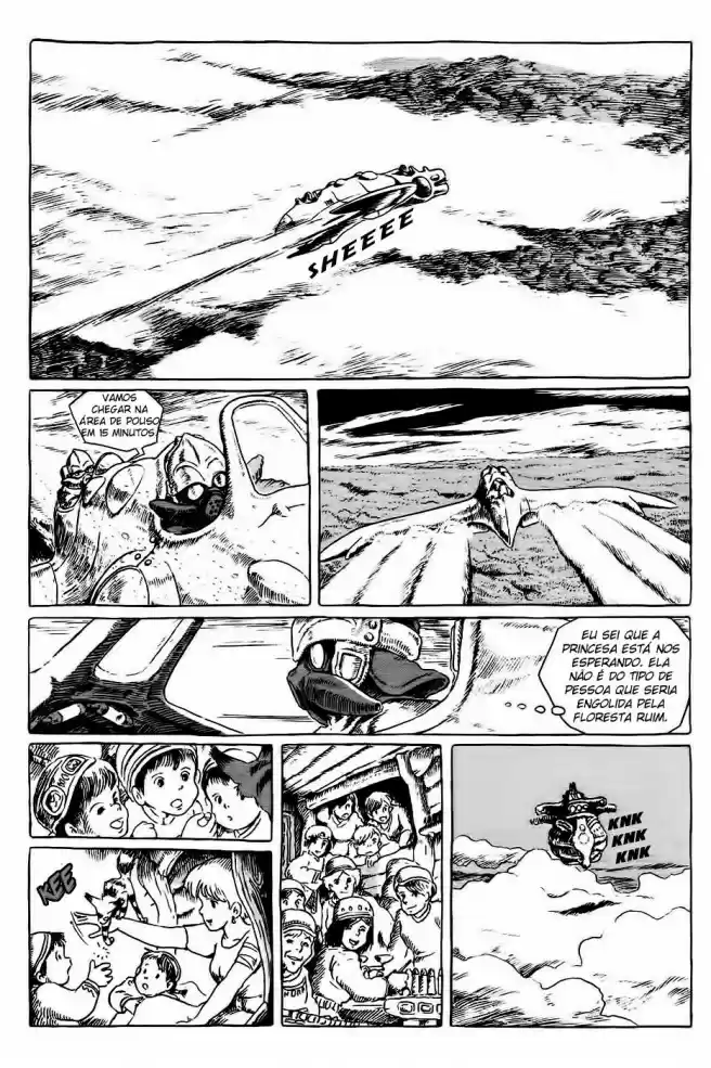 Read Kaze no Tani no Nausicaä (PT) Manga Online