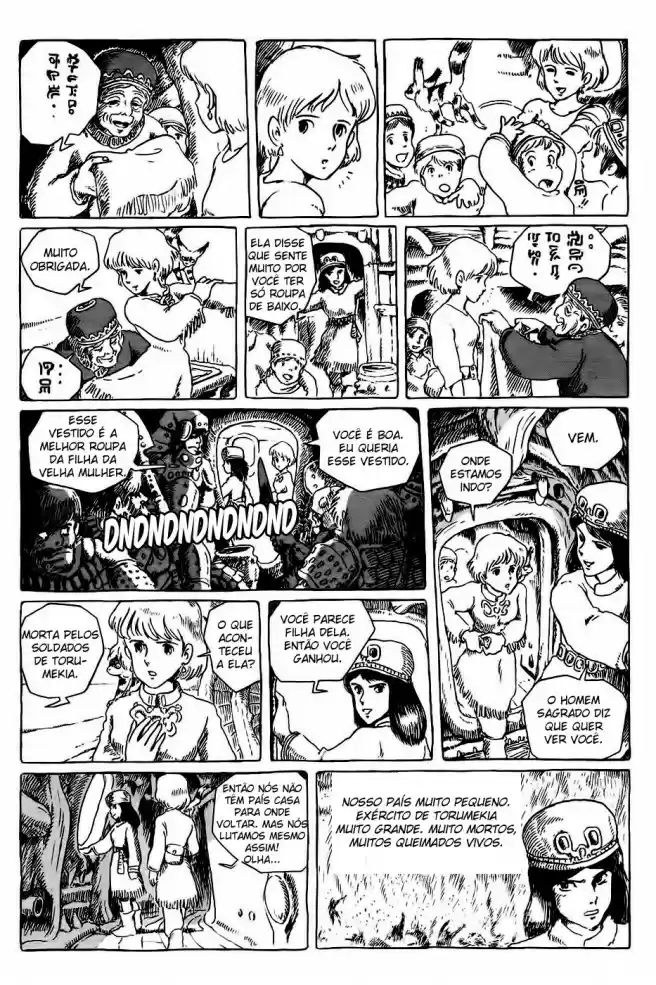 Read Kaze no Tani no Nausicaä (PT) Manga Online