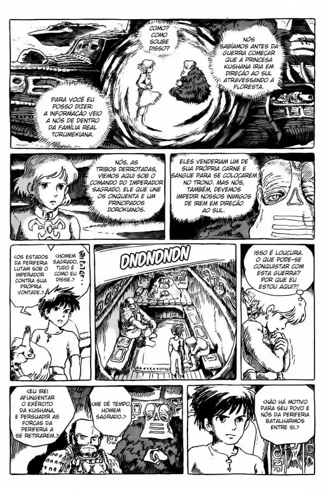 Read Kaze no Tani no Nausicaä (PT) Manga Online