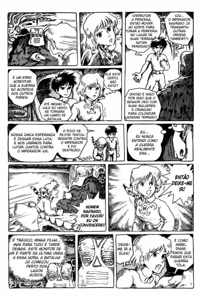 Read Kaze no Tani no Nausicaä (PT) Manga Online