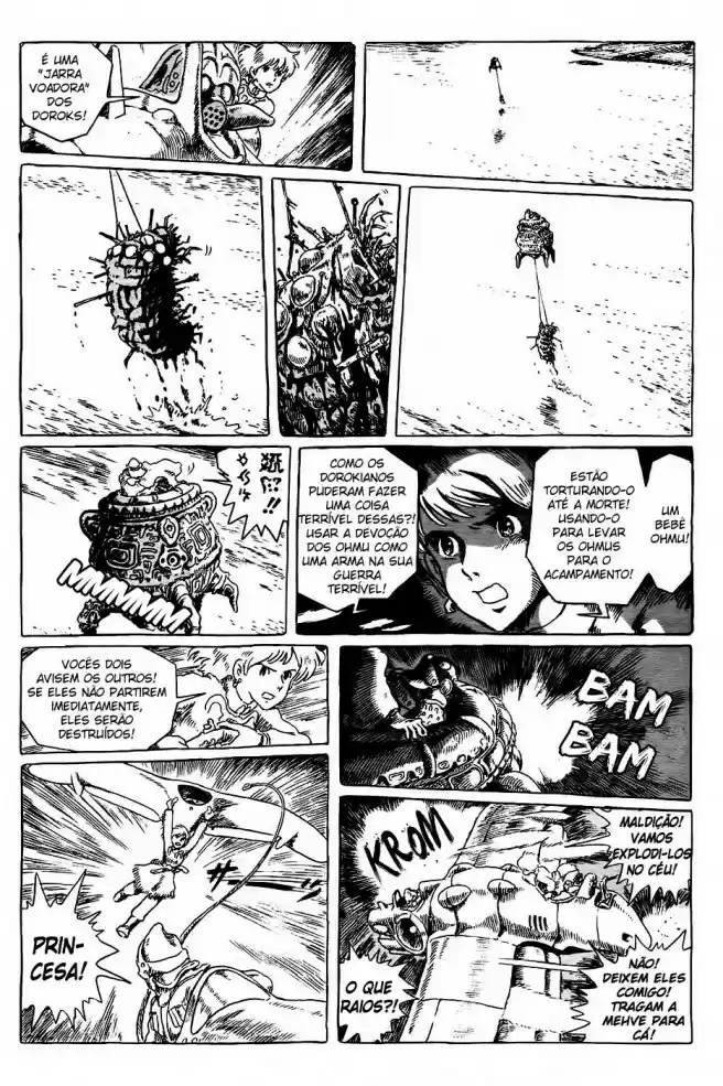 Read Kaze no Tani no Nausicaä (PT) Manga Online