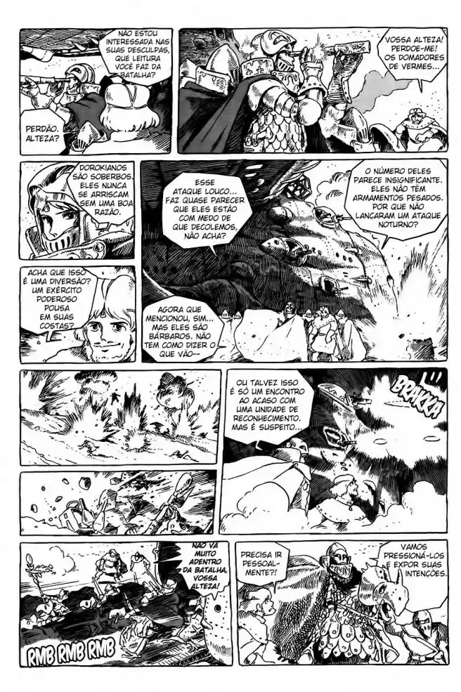 Read Kaze no Tani no Nausicaä (PT) Manga Online