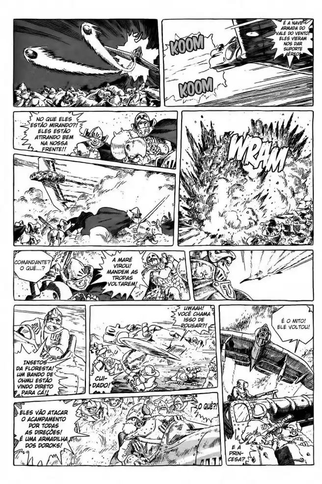 Read Kaze no Tani no Nausicaä (PT) Manga Online