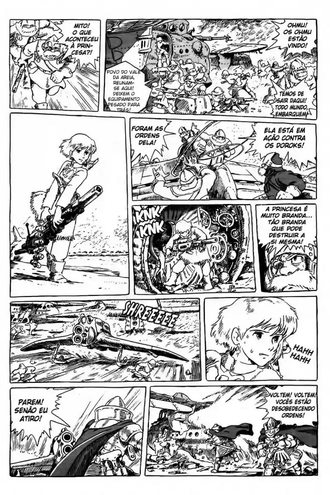 Read Kaze no Tani no Nausicaä (PT) Manga Online