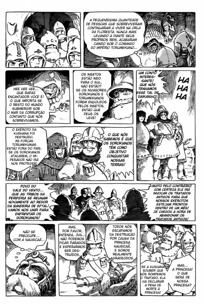 Read Kaze no Tani no Nausicaä (PT) Manga Online