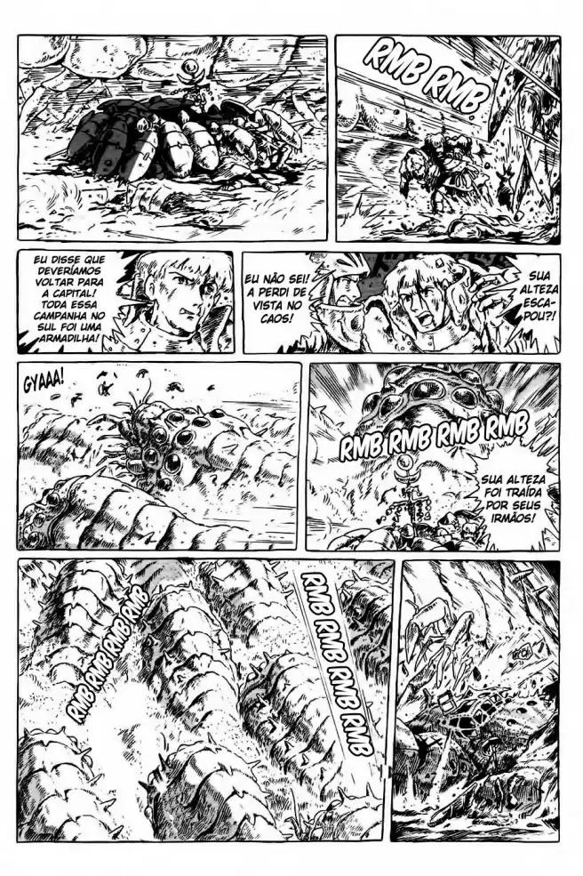 Read Kaze no Tani no Nausicaä (PT) Manga Online