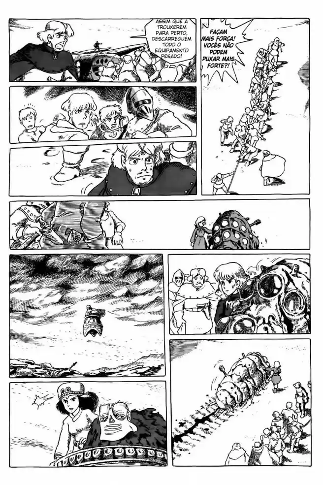 Read Kaze no Tani no Nausicaä (PT) Manga Online