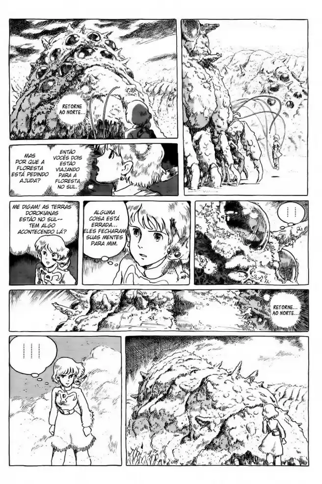 Read Kaze no Tani no Nausicaä (PT) Manga Online