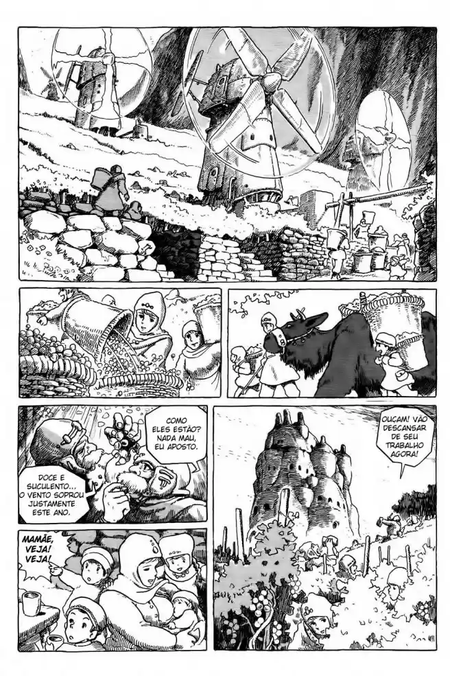 Read Kaze no Tani no Nausicaä (PT) Manga Online