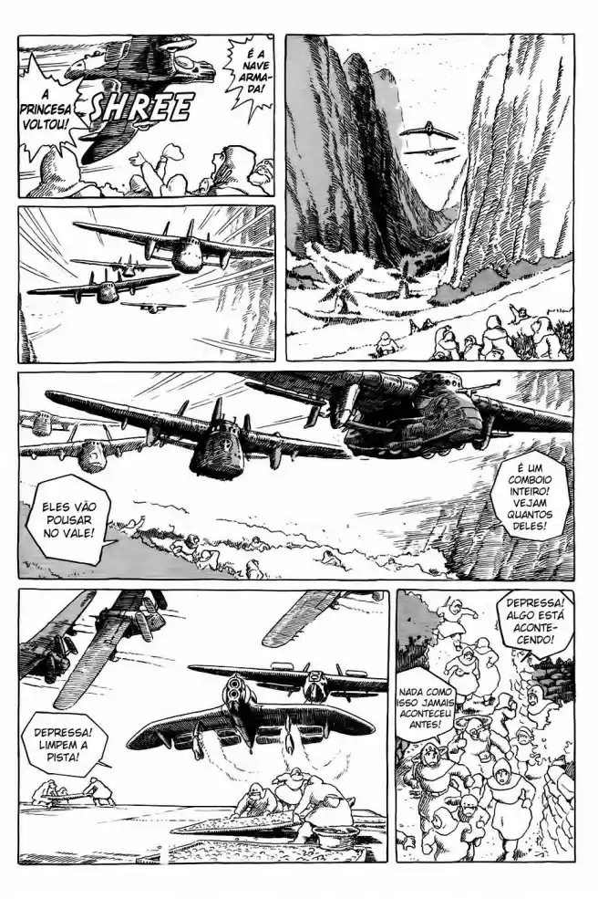 Read Kaze no Tani no Nausicaä (PT) Manga Online