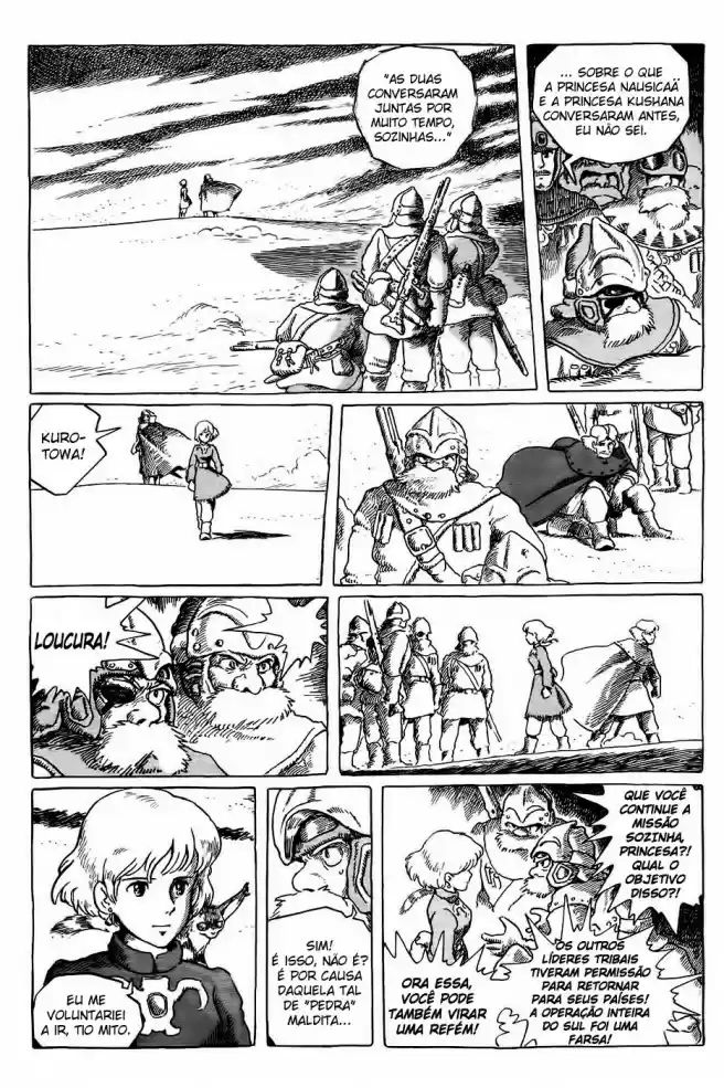 Read Kaze no Tani no Nausicaä (PT) Manga Online