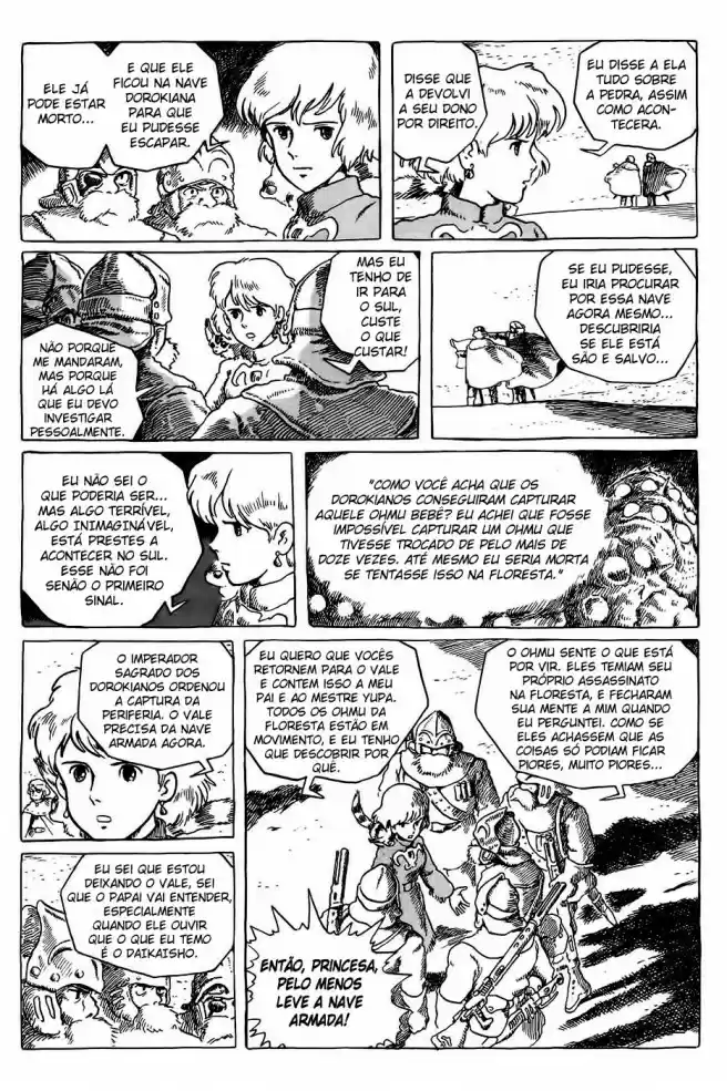 Read Kaze no Tani no Nausicaä (PT) Manga Online