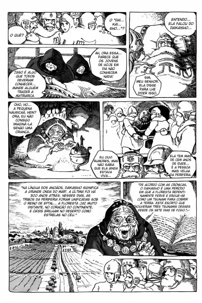Read Kaze no Tani no Nausicaä (PT) Manga Online