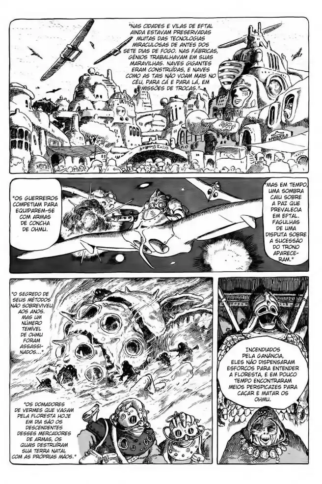 Read Kaze no Tani no Nausicaä (PT) Manga Online
