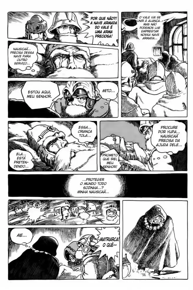 Read Kaze no Tani no Nausicaä (PT) Manga Online