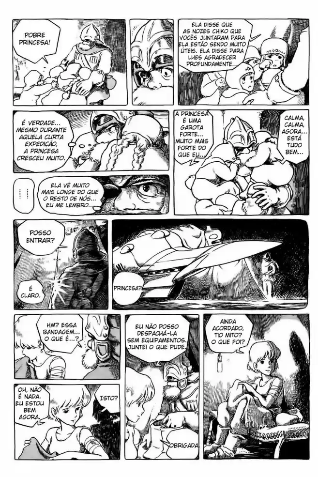 Read Kaze no Tani no Nausicaä (PT) Manga Online