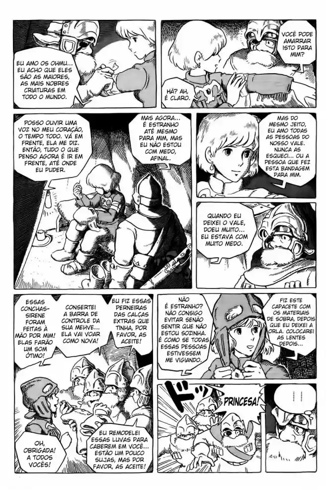 Read Kaze no Tani no Nausicaä (PT) Manga Online