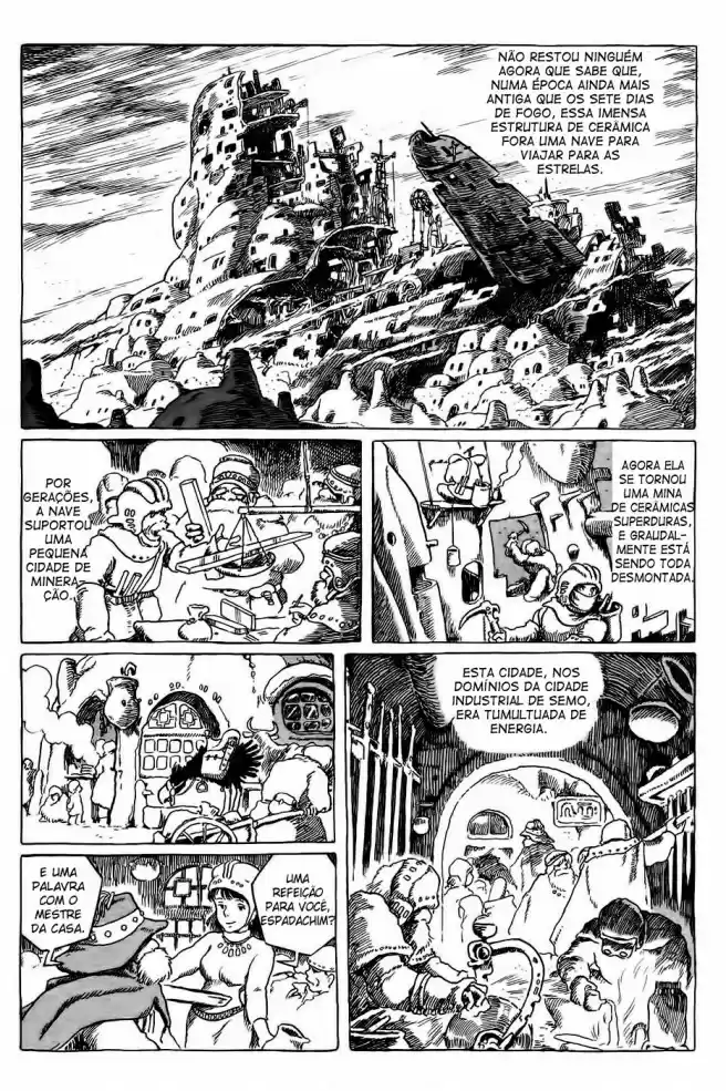 Read Kaze no Tani no Nausicaä (PT) Manga Online