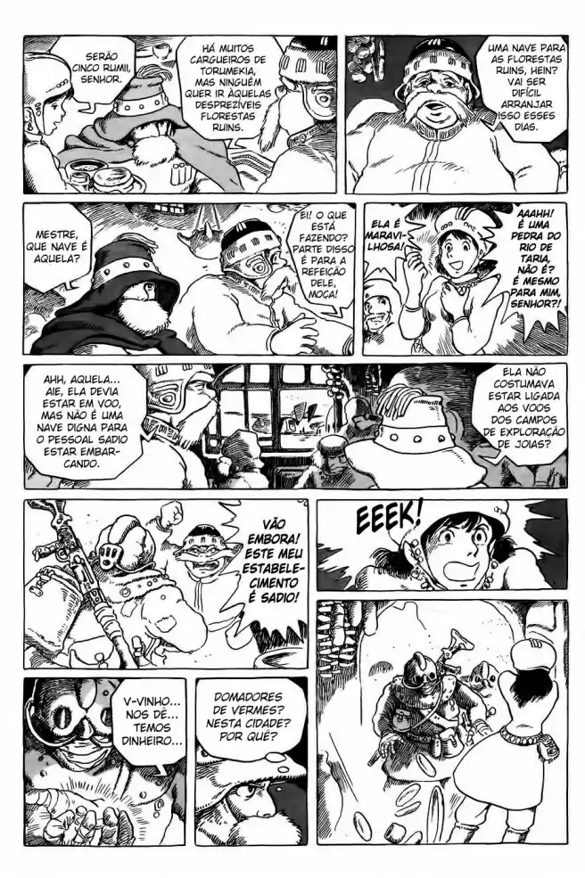 Read Kaze no Tani no Nausicaä (PT) Manga Online
