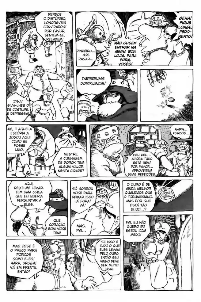 Read Kaze no Tani no Nausicaä (PT) Manga Online