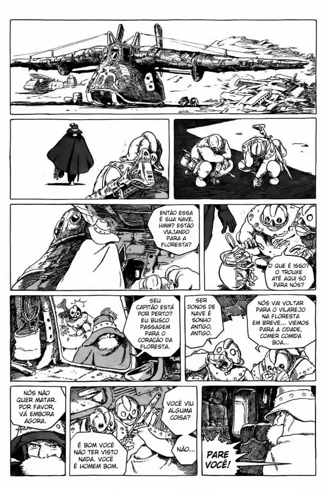Read Kaze no Tani no Nausicaä (PT) Manga Online