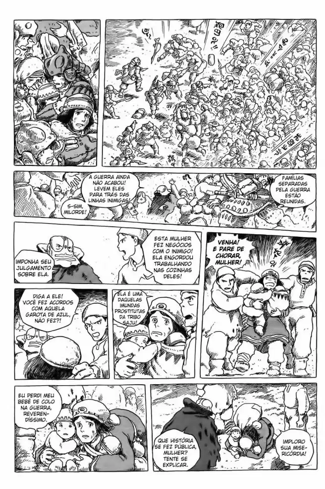 Read Kaze no Tani no Nausicaä (PT) Manga Online