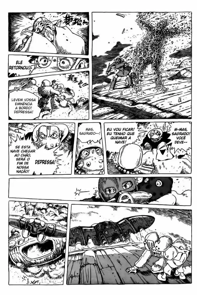 Read Kaze no Tani no Nausicaä (PT) Manga Online