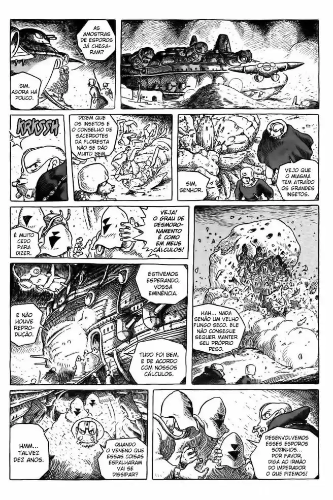 Read Kaze no Tani no Nausicaä (PT) Manga Online