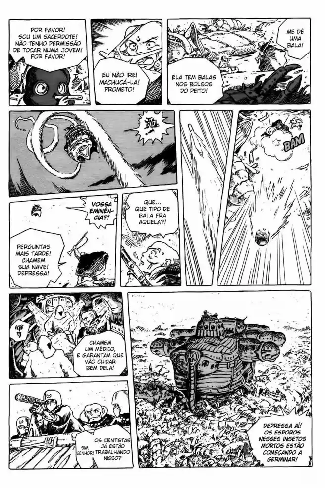 Read Kaze no Tani no Nausicaä (PT) Manga Online