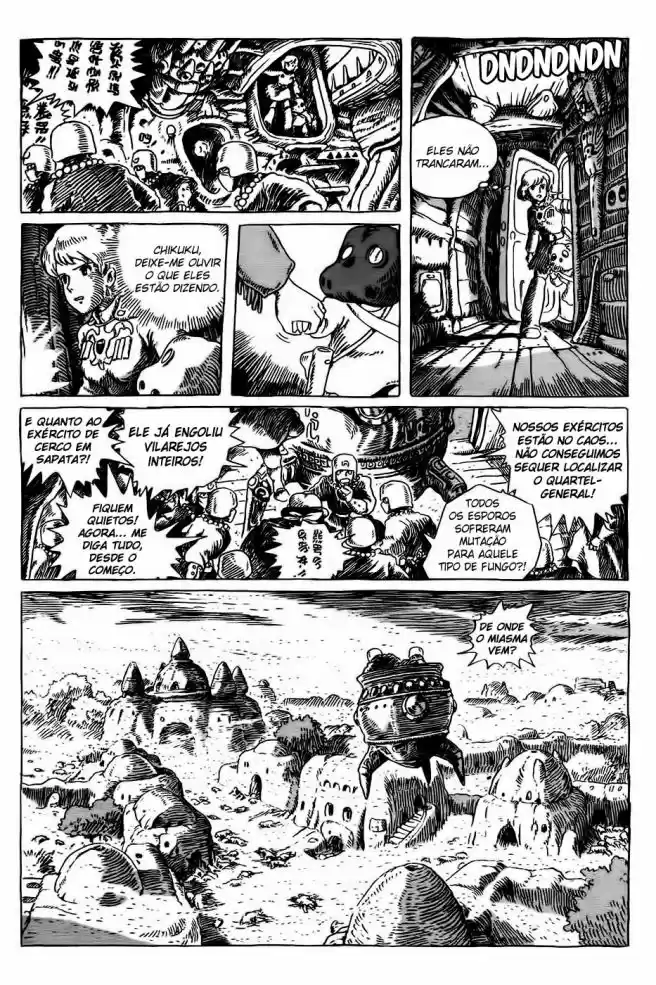 Read Kaze no Tani no Nausicaä (PT) Manga Online