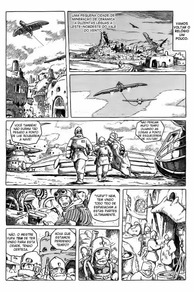 Read Kaze no Tani no Nausicaä (PT) Manga Online