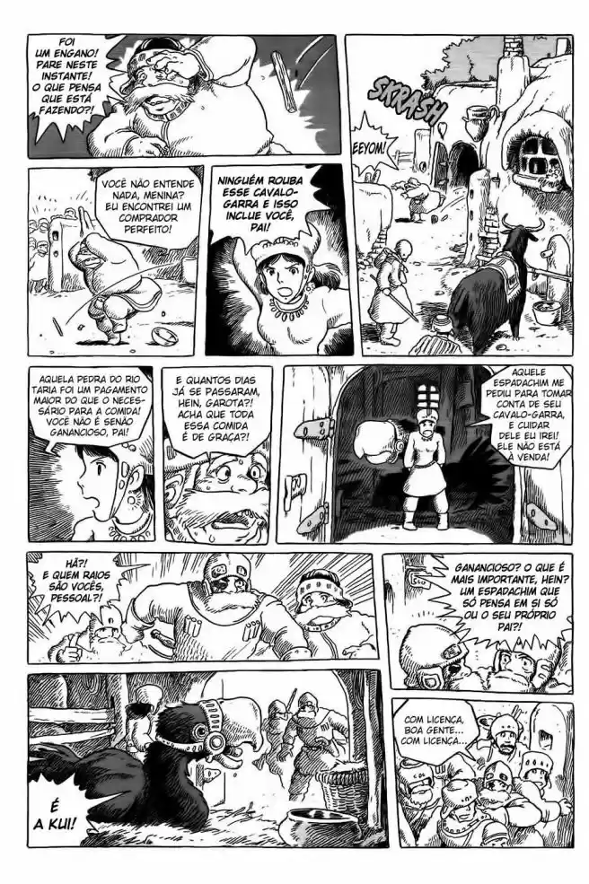 Read Kaze no Tani no Nausicaä (PT) Manga Online