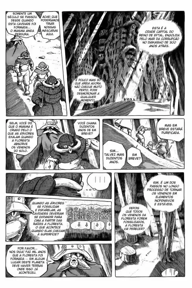 Read Kaze no Tani no Nausicaä (PT) Manga Online