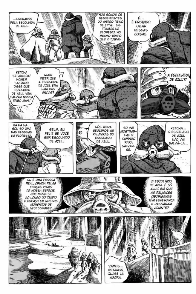 Read Kaze no Tani no Nausicaä (PT) Manga Online