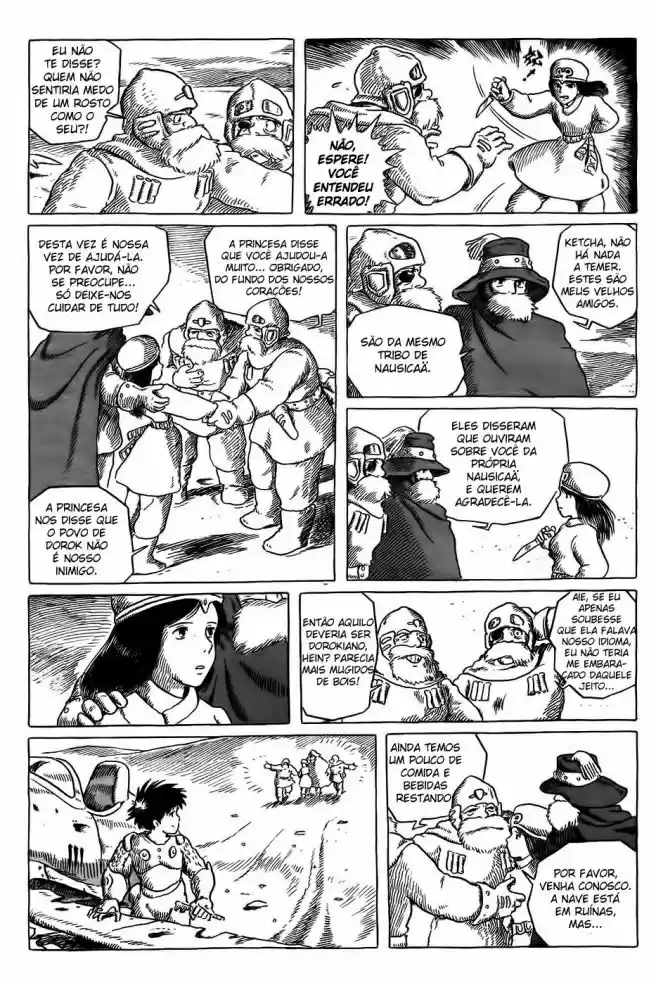 Read Kaze no Tani no Nausicaä (PT) Manga Online
