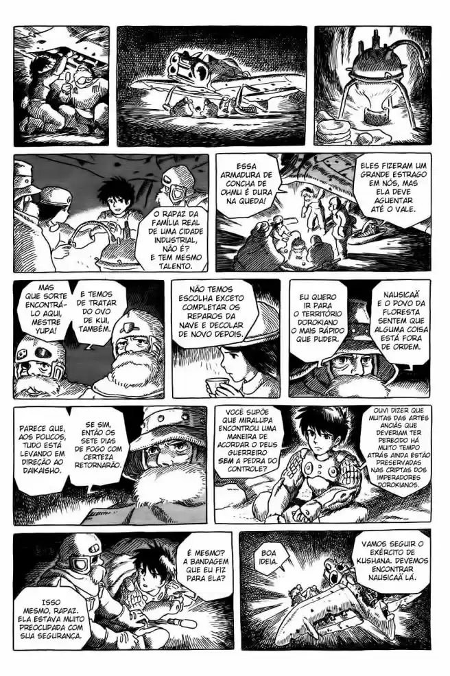 Read Kaze no Tani no Nausicaä (PT) Manga Online