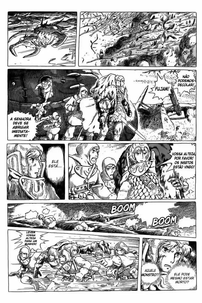 Read Kaze no Tani no Nausicaä (PT) Manga Online