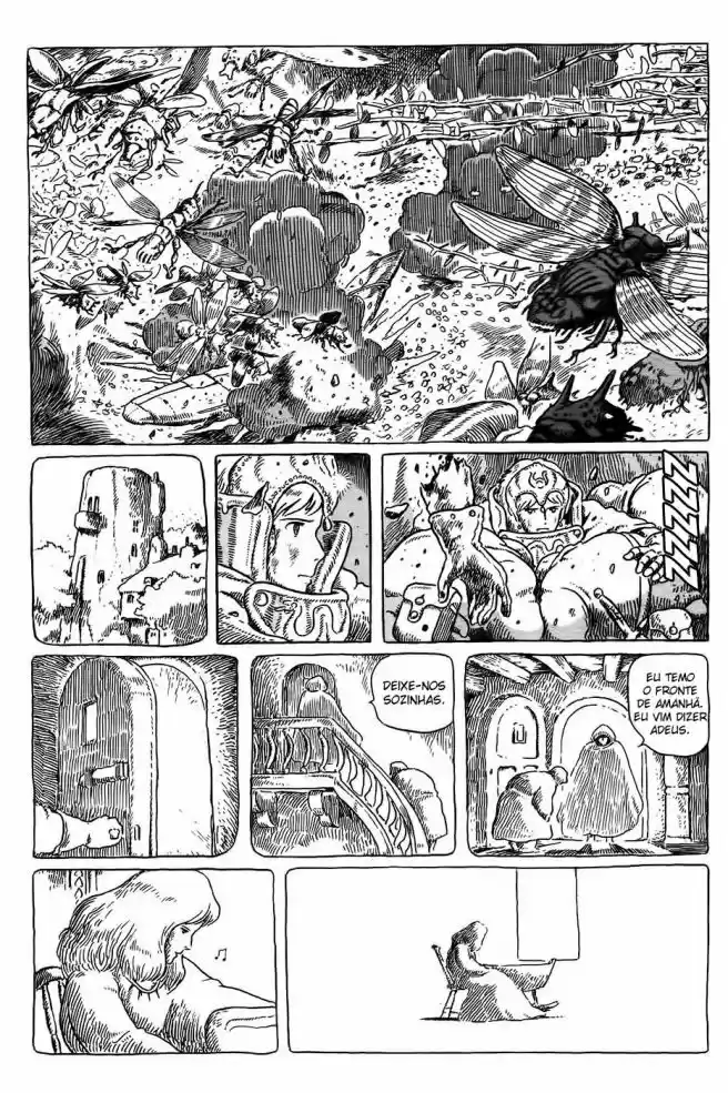 Read Kaze no Tani no Nausicaä (PT) Manga Online