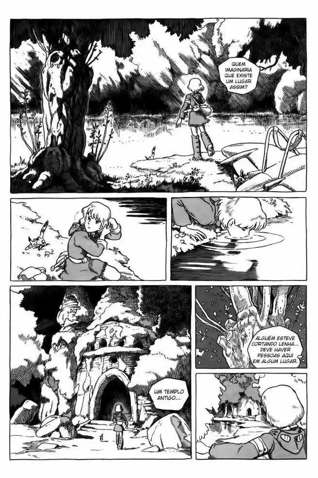 Read Kaze no Tani no Nausicaä (PT) Manga Online