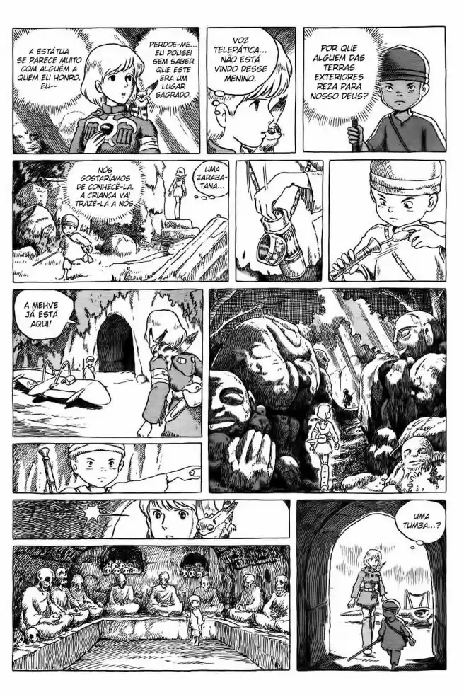Read Kaze no Tani no Nausicaä (PT) Manga Online