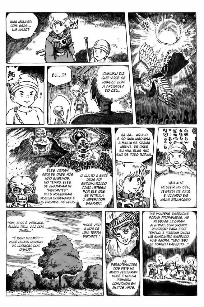 Read Kaze no Tani no Nausicaä (PT) Manga Online