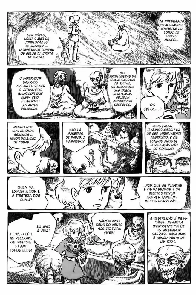 Read Kaze no Tani no Nausicaä (PT) Manga Online